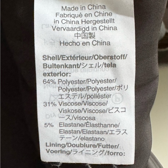 J Crew Regent Blazer Women 2 Black Single Button Four Season Stretch - Picture 5 of 5